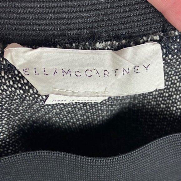 Stella Mccartney Cotton Stretch Slim Fit Trousers Size 40 or 6 Grey‎ Leggings - Picture 3 of 10